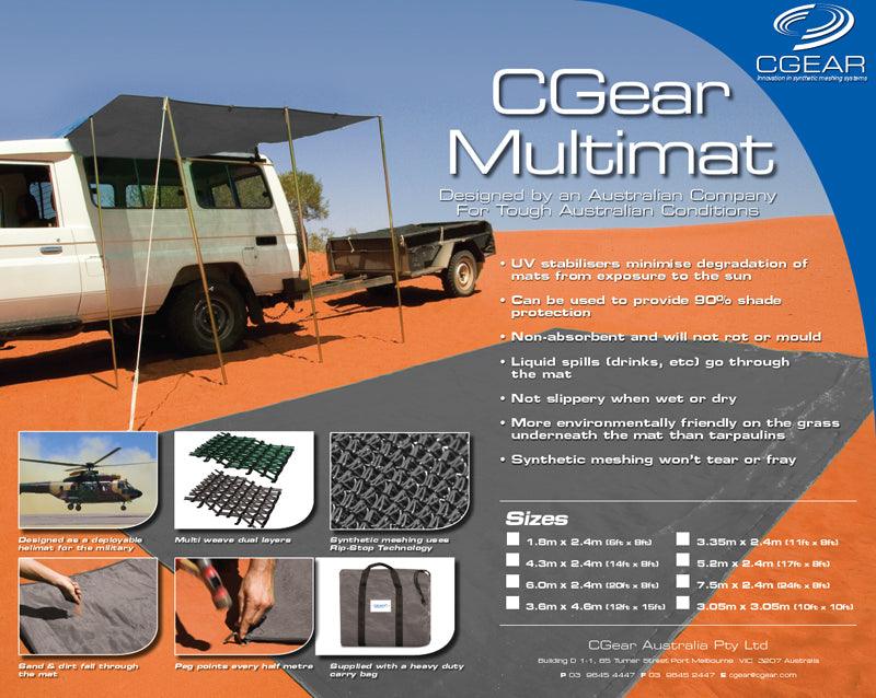 C Gear MultiMats 4.3m x 2.4m - Base Camp Australia