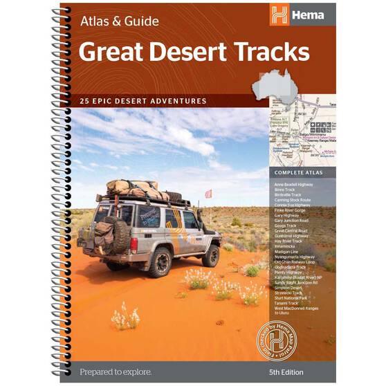 Great Desert Tracks Atlas & Guide : 5th Edition - Base Camp Australia
