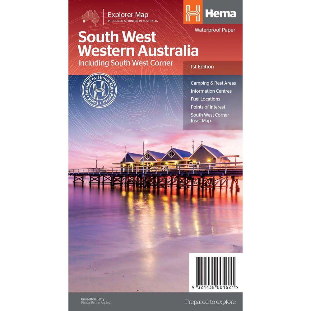South West Western Australia Map : 1st Edition - Base Camp Australia