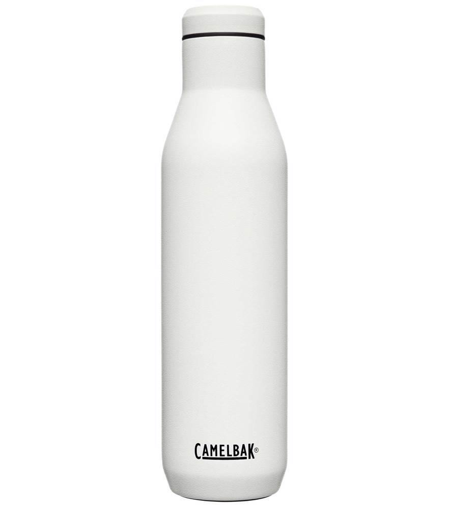 Camelbak Horizon 750ml Wine Bottle, Insulated Stainless Steel White - Base Camp Australia