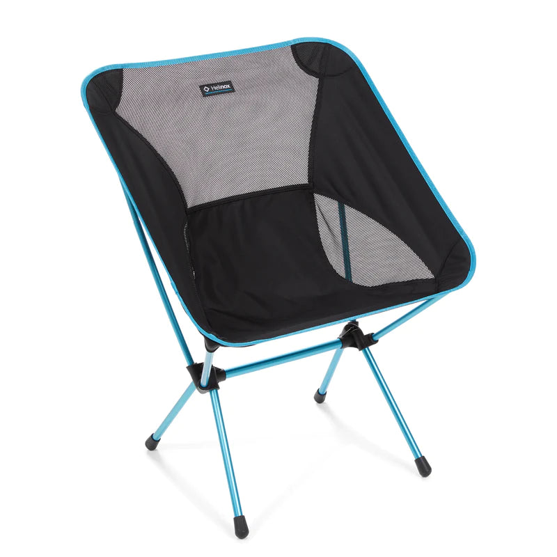 Helinox Chair One XL - Black with Blue Frame - Base Camp Australia