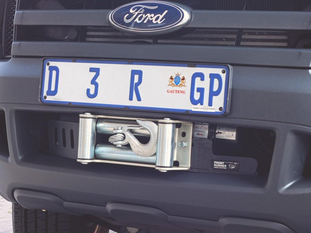 Ford Ranger T6 Winch Plate - by Front Runner - Base Camp Australia