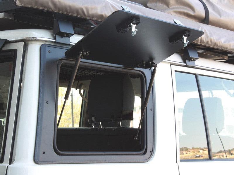 Toyota Land Cruiser 76 Gullwing Window / Right Hand Side Aluminium - by Front Runner - Base Camp Australia