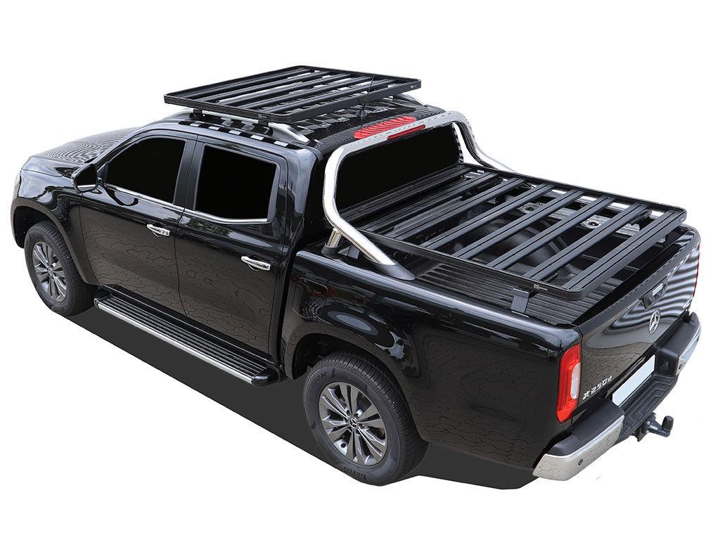 Mercedes X-Class w/MB Style Bars (2017-Current) Slimline II Load Bed Rack Kit - by Front Runner - Base Camp Australia