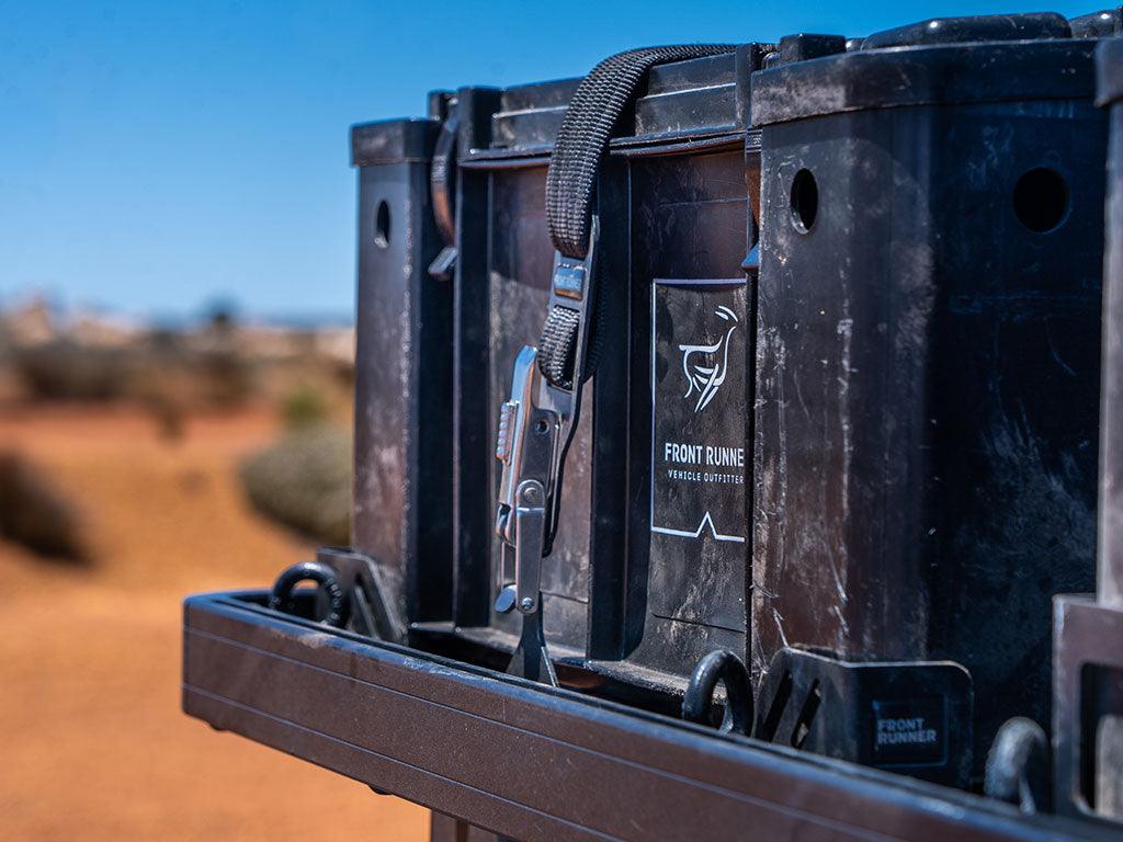 Lockable Storage Box Strap Down - by Front Runner - Base Camp Australia