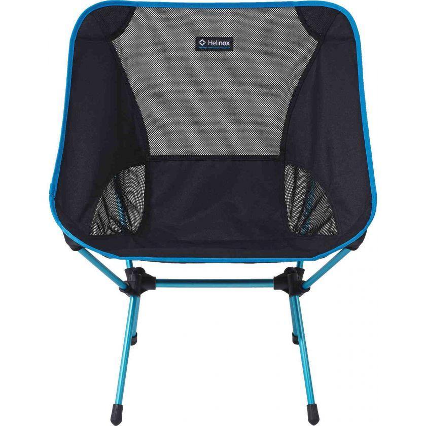 Helinox Chair One XL - Black with Blue Frame - Base Camp Australia